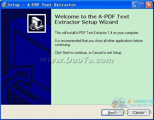 A-PDF Text Extractor