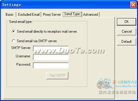 123 Bulk Email Direct Sender