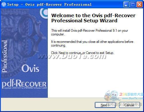 pdf-Recover Professional