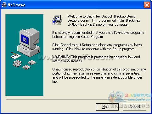 BackRex Outlook Backup