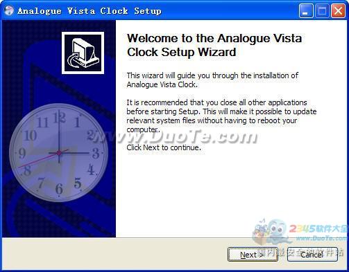 Analogue Vista Clock (ӹ)