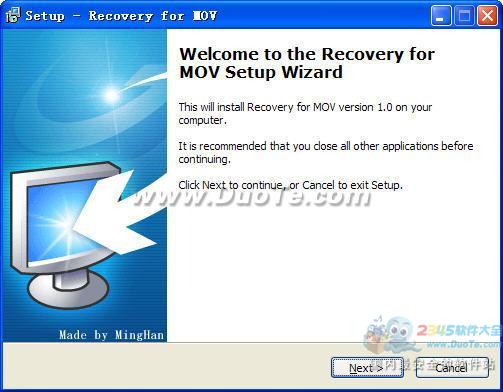 Recovery for MOV(MOVƵָ) V1.0