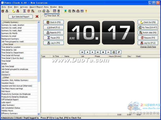 Power Clock