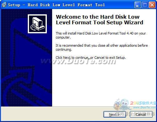 HDD Low Level Format Tool