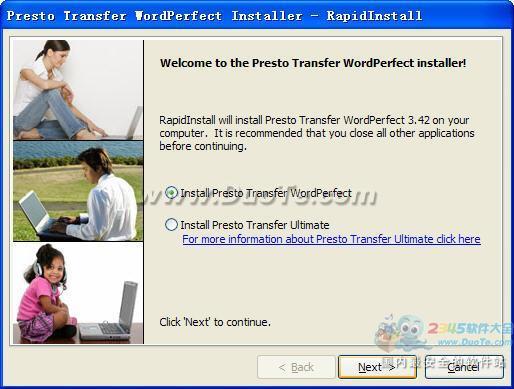 Presto Transfer WordPerfectÏÂÔØ