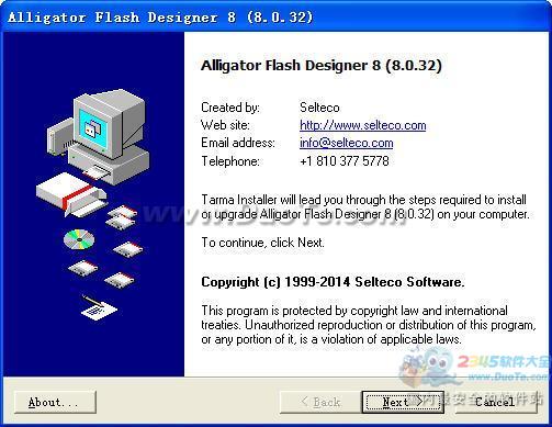 Alligator Flash Designer