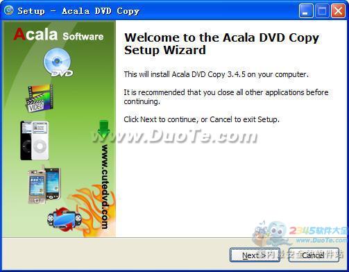 Acala DVD Copy