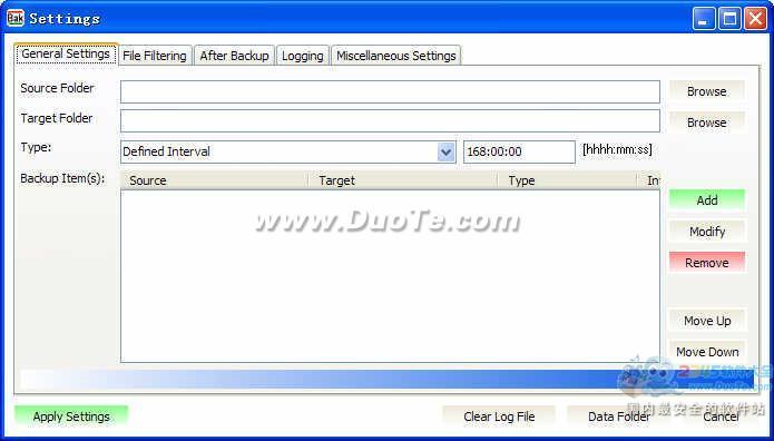 Simple Backup Tool