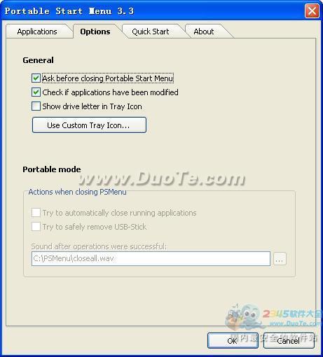 Portable Start Menu