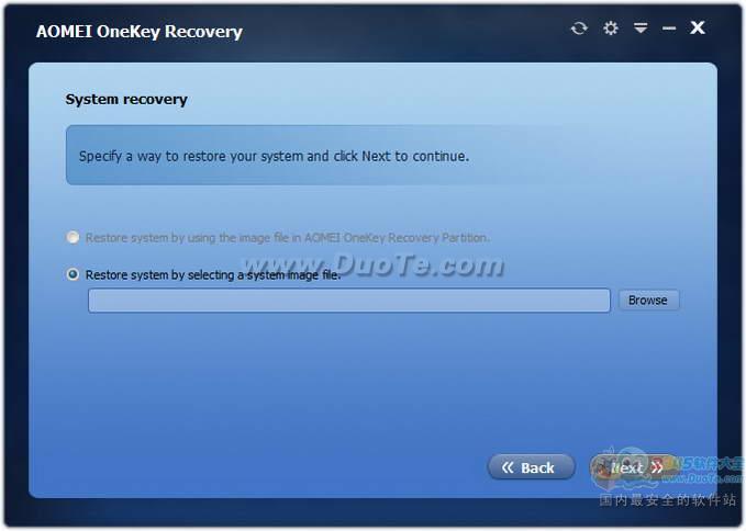 AOMEI OneKey Recovery÷һָ