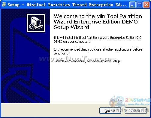 Partition Wizard Enterprise Edition V9.0