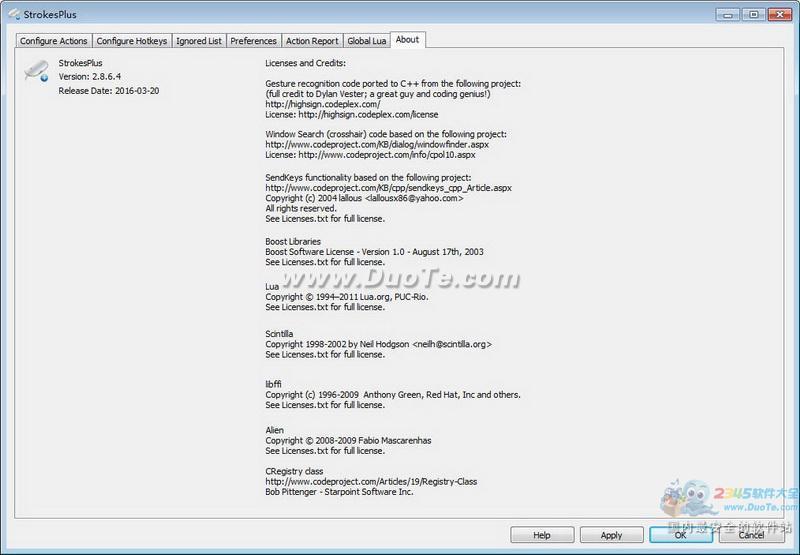 StrokesPlus()