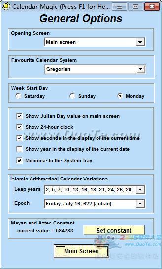 Calendar Magic(ħ)