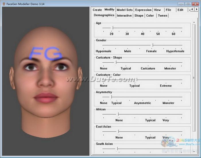 FaceGen Modeller