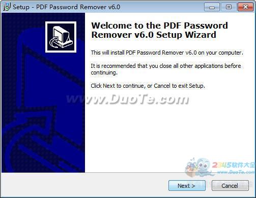 PDF Password Remover