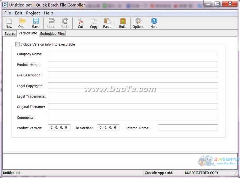 Quick Batch File Compiler