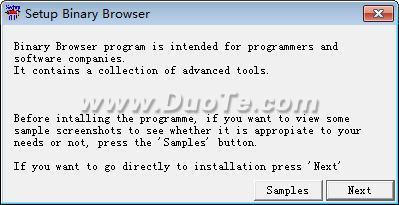 Binary Browser