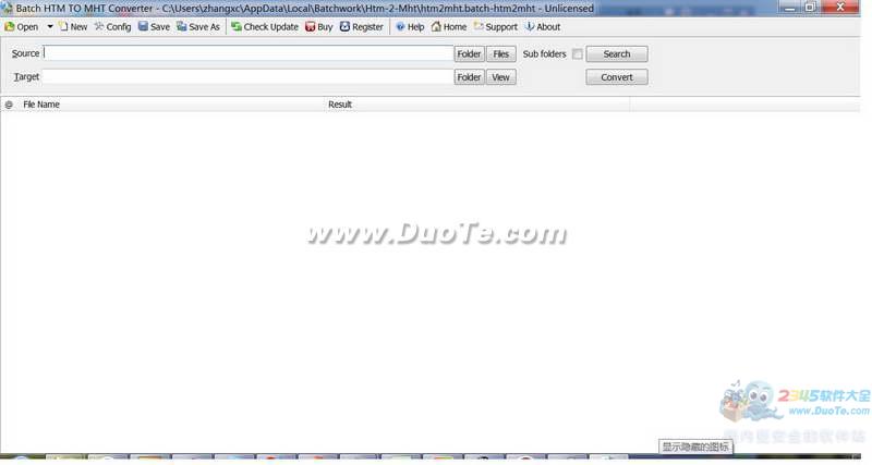 Batch HTML to MHT Converter(HTMLתMHTת)