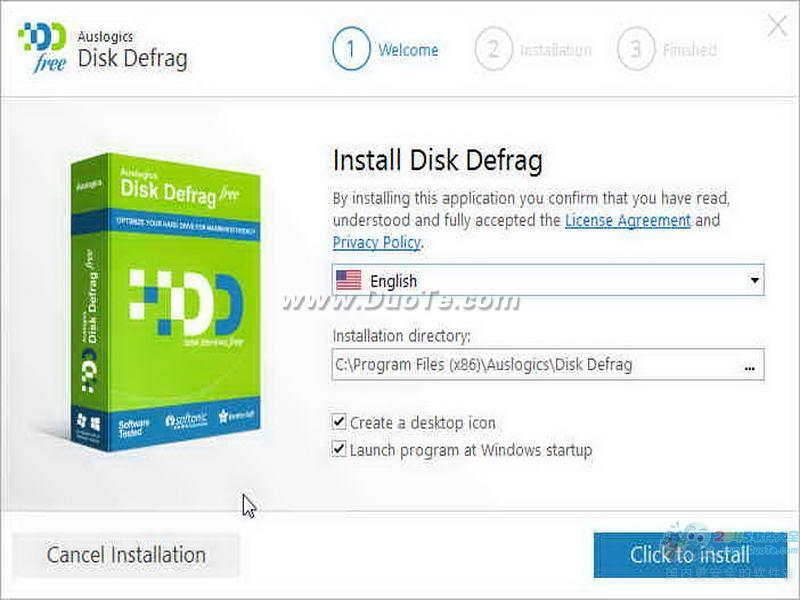 AusLogics Disk Defrag V9.5.0.1