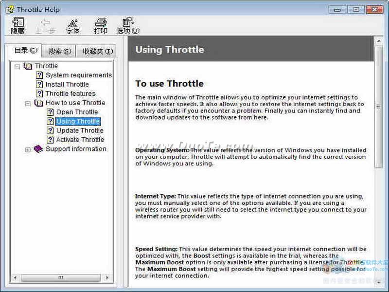 Throttle()