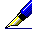 ¼