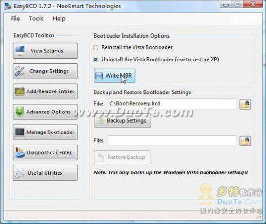 EasyBcd޸VistaXP˫