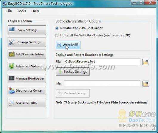 EasyBcd޸VistaXP˫