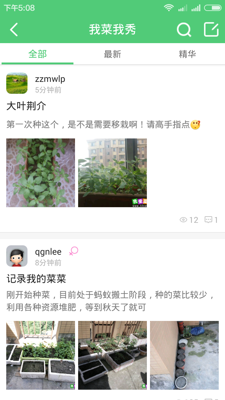 掌上菜园