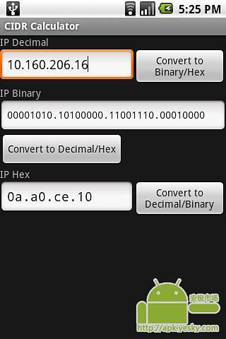 CIDR Calculator