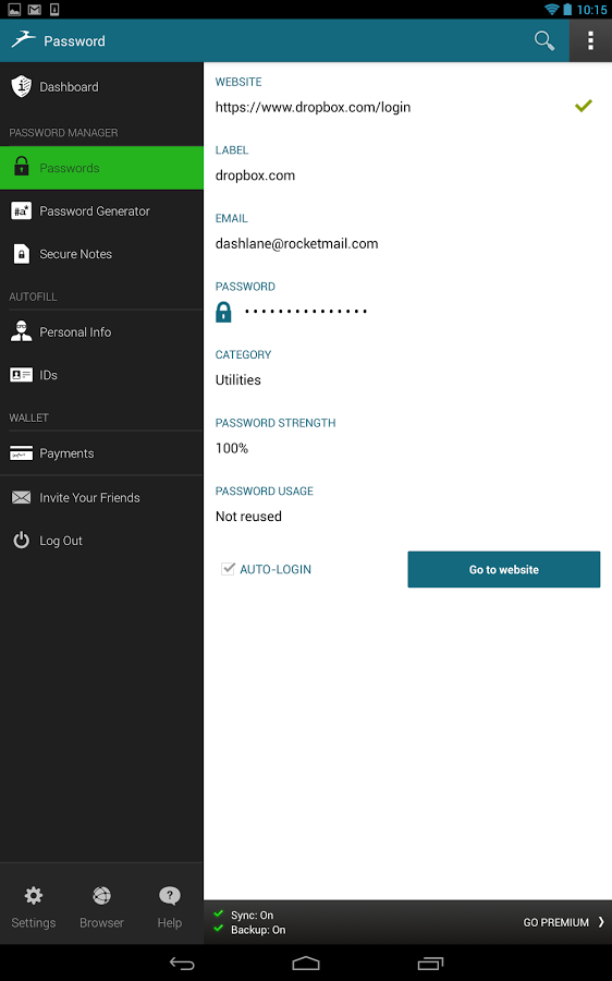 Dashlane˻