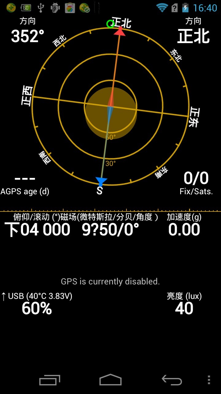 GPS Status