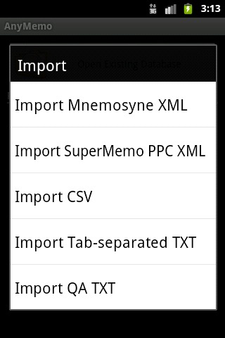  AnyMemo Free Flash Card Studyͼ3