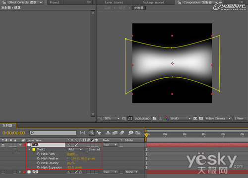 After Effects 实例教程之炫彩背景舞动白纱动画