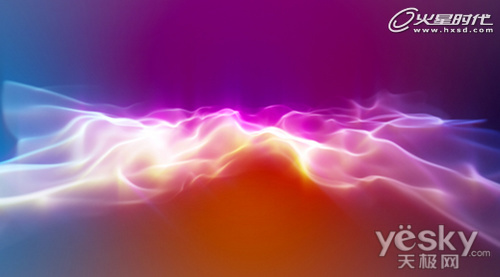 After Effects 实例教程之炫彩背景舞动白纱动画