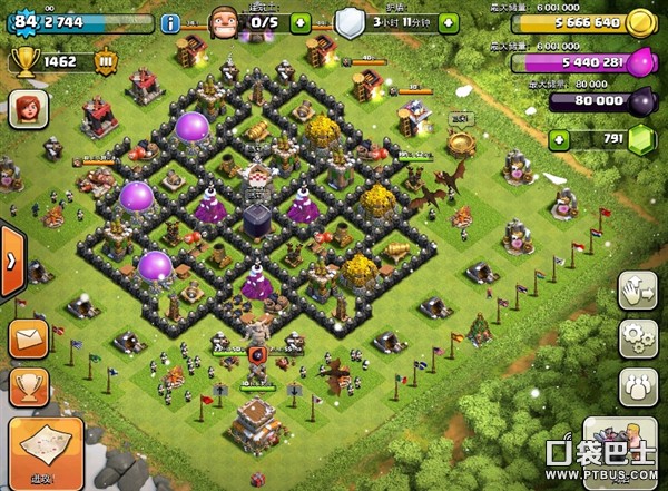 ս(Clash of Clans)COC8֮ڰ˱ͼ