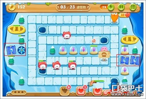 《保卫萝卜2》第109关攻略 合理利用太阳花