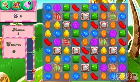 《糖果粉碎传奇Candy Crush Saga》192,193,194关过关攻略