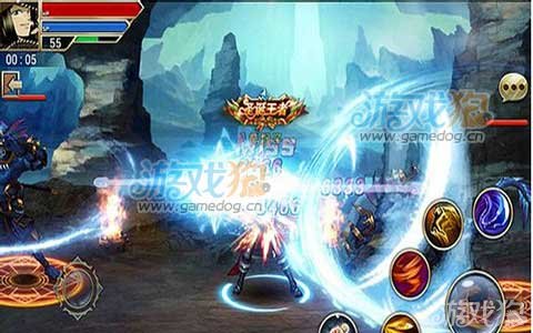 《游龙英雄》打boss之极地丘壁王者关卡BOSS