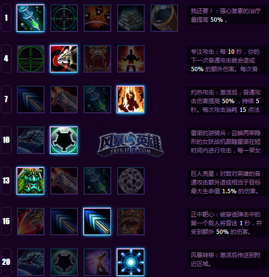 《风暴英雄》雷诺进阶攻略