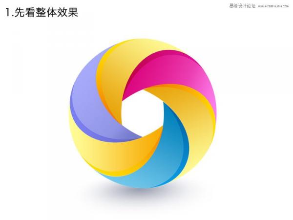 PhotoshopƸߴϲɫԲLOGO