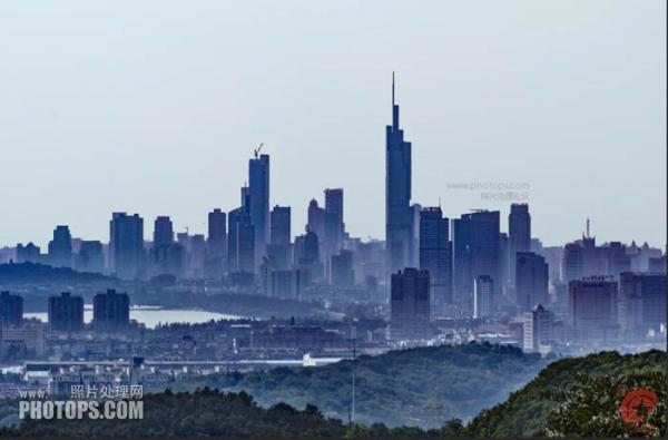 Photoshop把雾霾城市图片转为高清风景大片