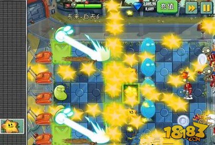 《植物大战僵尸2》未来世界第6关通关攻略