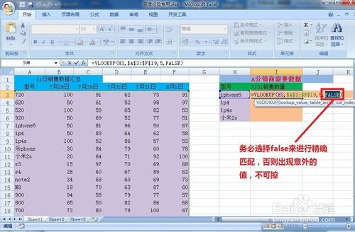 vlookup函数的使用方法