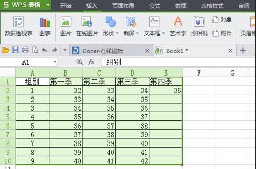 非常有意思！怎么将WPS表格数据制作成图表？