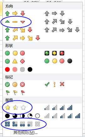 酷炫！Excel2010中增强的图标集条件格式功能图文介绍