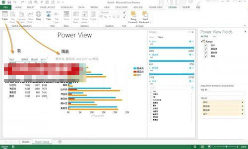 Excel2013ʹPower View̬ͼ?